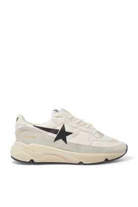 Distressed Star Suede Sneakers